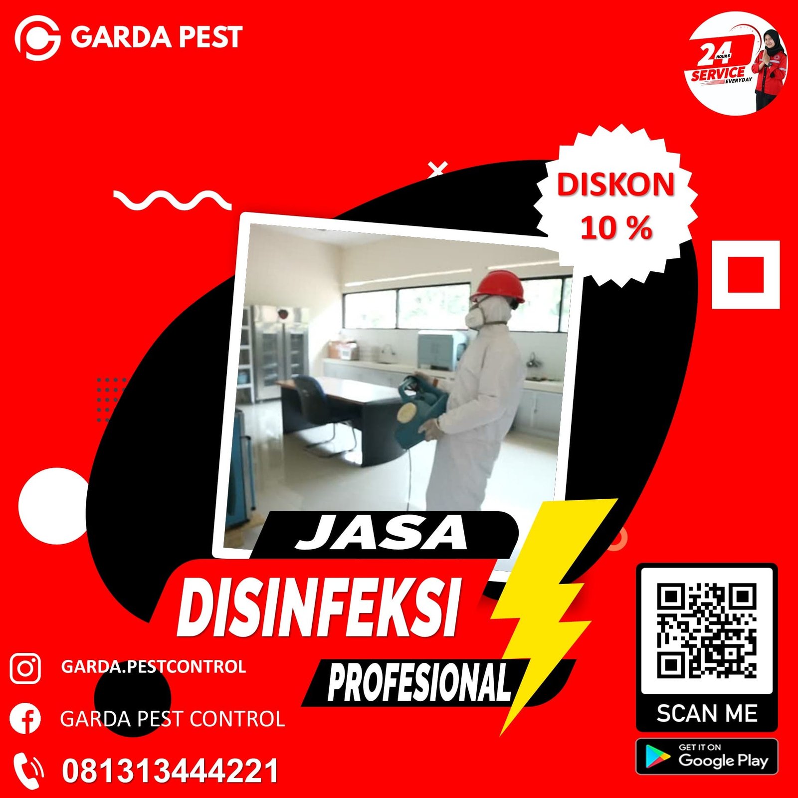 Jasa Disinfektan Ruangan di Semarang