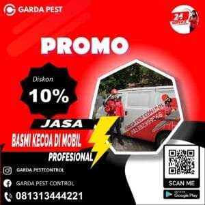Jasa Pembasmi Kecoa Mobil Tasikmalaya