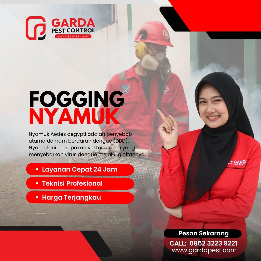 Spesialis Jasa Fogging Nyamuk Massal di Surabaya