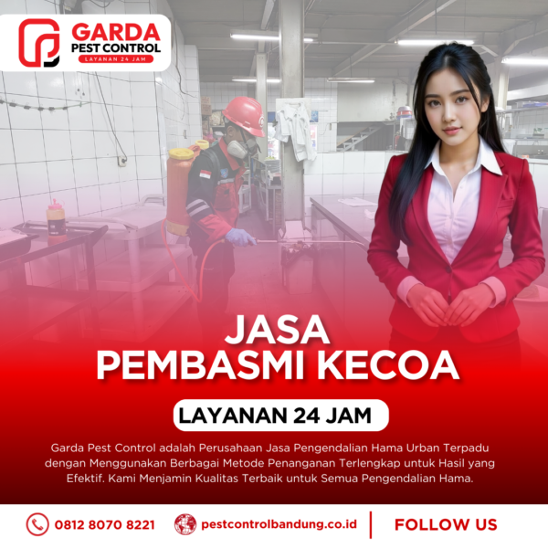 Jasa Pembasmi Kecoa di Bandung Terbaik & Termurah 2026