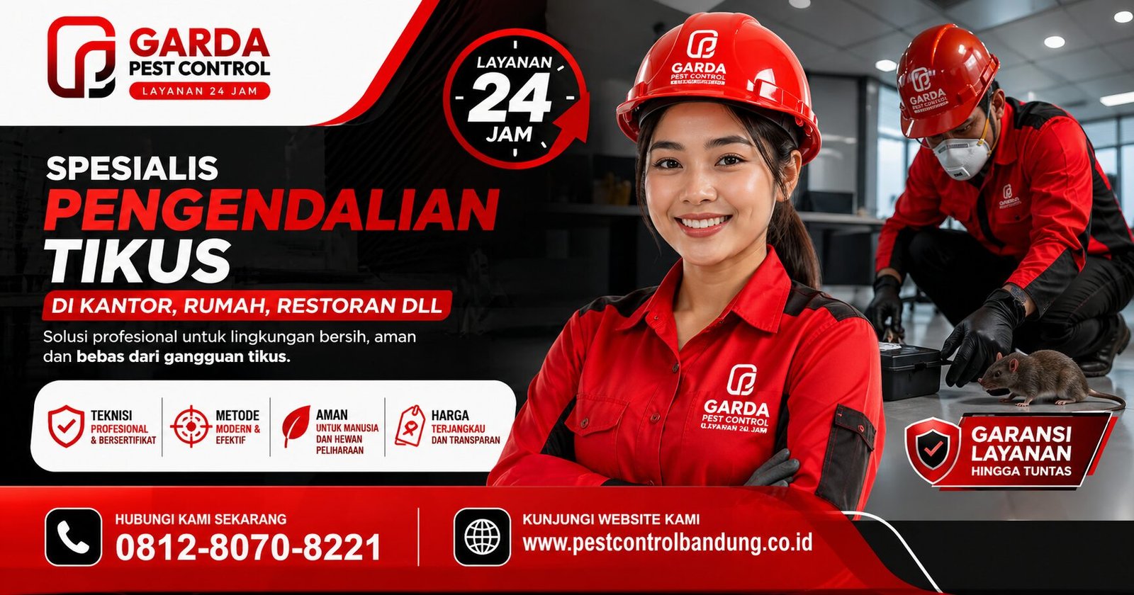 Jasa Pembasmi Tikus Rumah di Bandung Jawa Barat