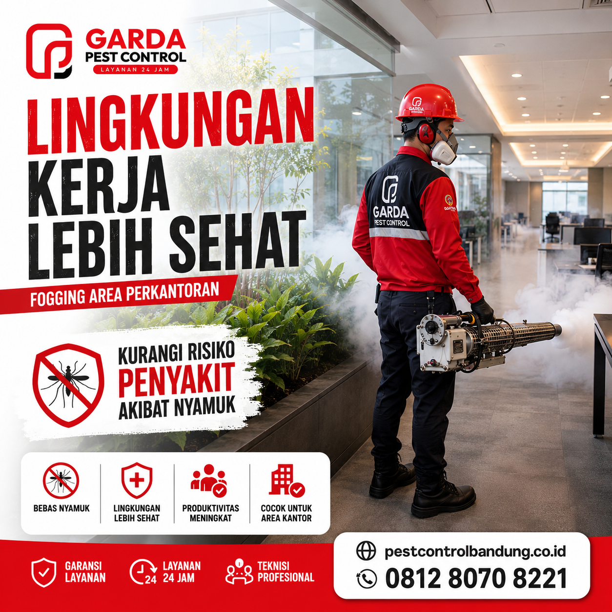 Jasa Fogging Nyamuk Depok Profesional untuk Rumah dan Area Usaha