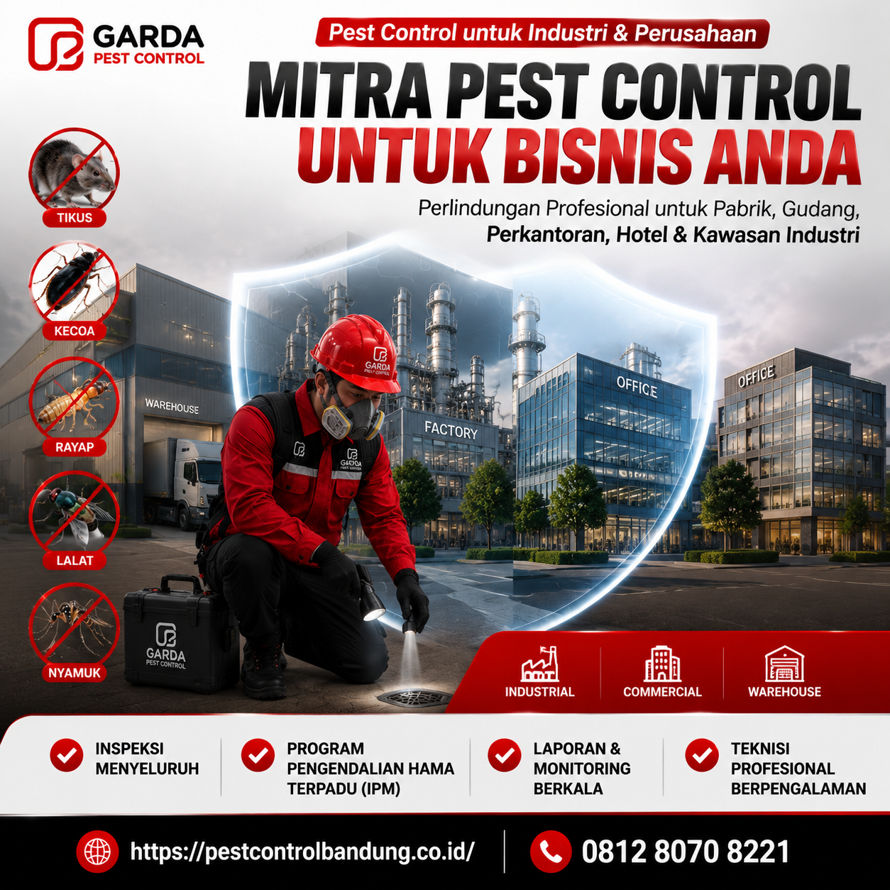 Pest Control Restoran Bandung: Melindungi Bisnis Kuliner Anda dari Ancaman Hama
