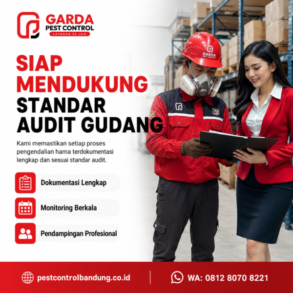 Jasa Pest Control Gudang Bandung: Solusi Pengendalian Hama Area Logistik