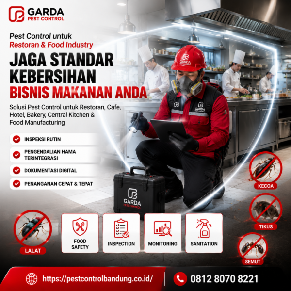 Harga Jasa Pest Control Restoran Bandung
