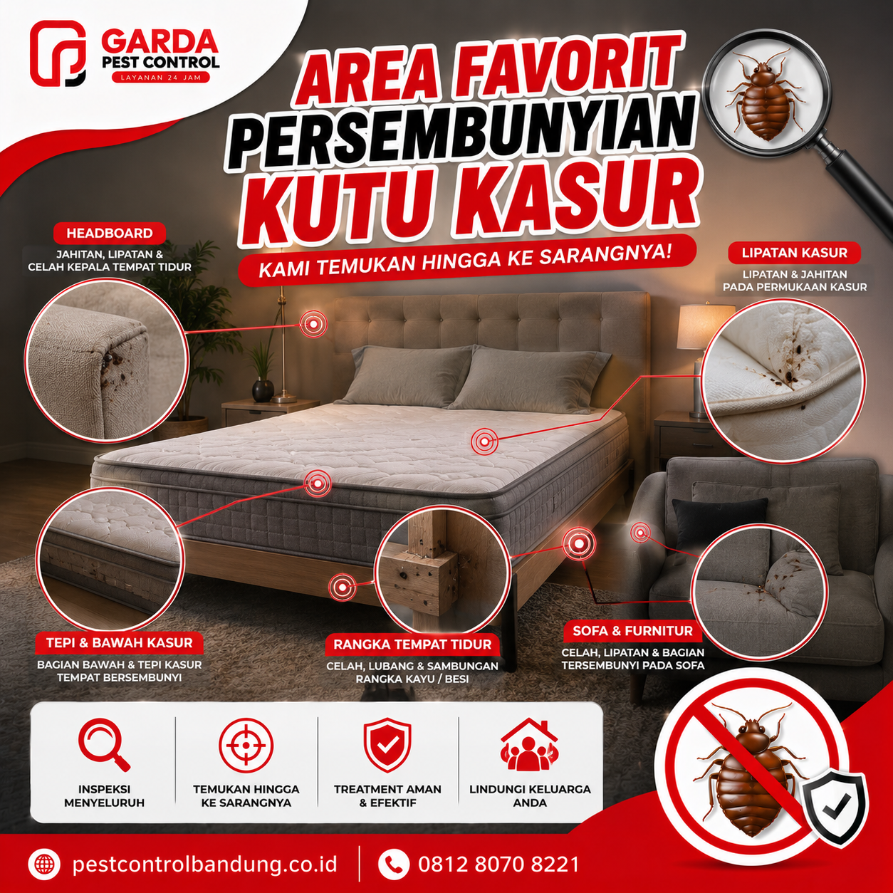 Harga Jasa Pembasmi Kutu Kasur Bandung: Pilihan Terbaik untuk Tidur Nyaman