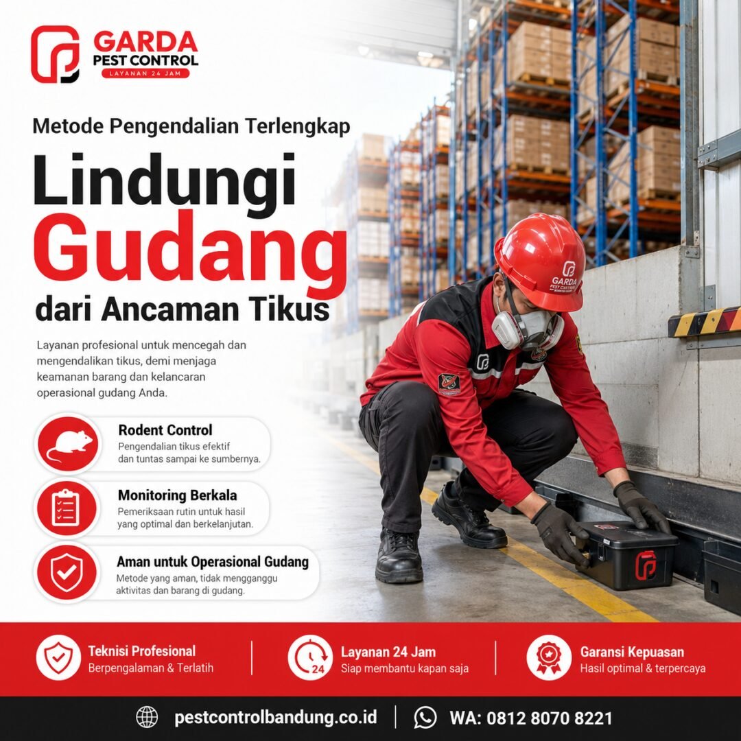 Jasa Pest Control Gudang Makanan dan Bahan Pangan Bandung Standar Keamanan Pangan