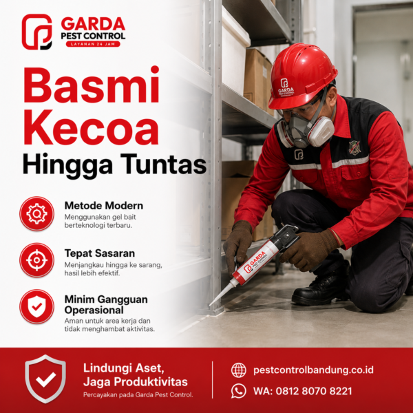Layanan Pest Control Gudang Kawasan Industri Bandung untuk Perlindungan Stok Maksimal