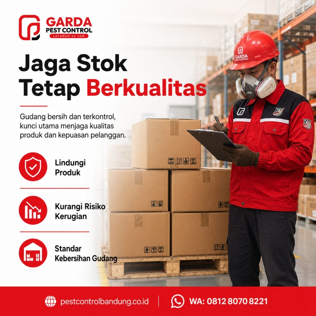 Layanan Pest Control Gudang Kawasan Industri Bandung untuk Perlindungan Stok Maksimal