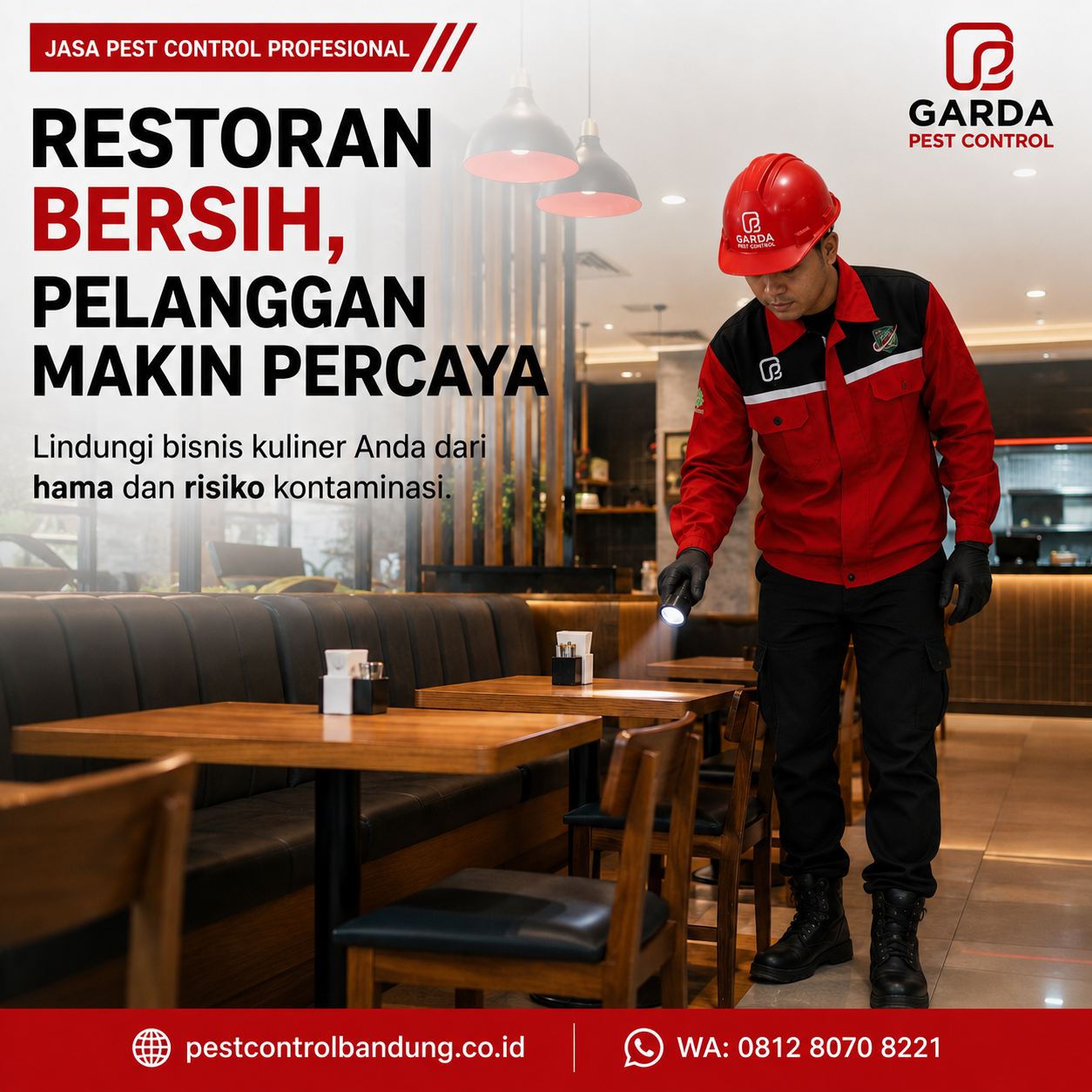 Rincian Biaya Pest Control Restoran di Bandung dan Cara Menghemat Anggarannya