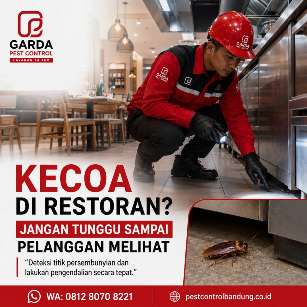 Rincian Biaya Jasa Pest Control Restoran di Bandung dan Faktor Penentunya