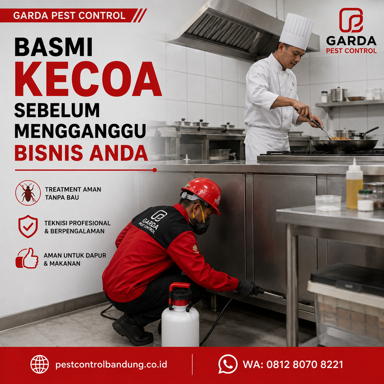 Rincian Biaya Pest Control Restoran di Bandung dan Cara Menghemat Anggarannya