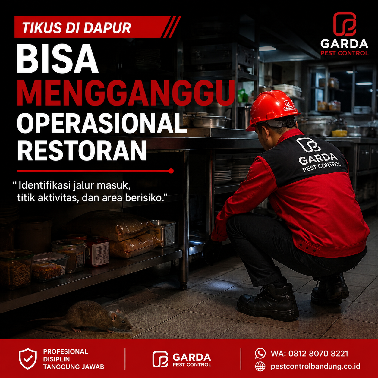 Berapa Kali Idealnya Restoran Melakukan Pest Control di Bandung? Ini Frekuensi Pengendalian Hama yang Tepat