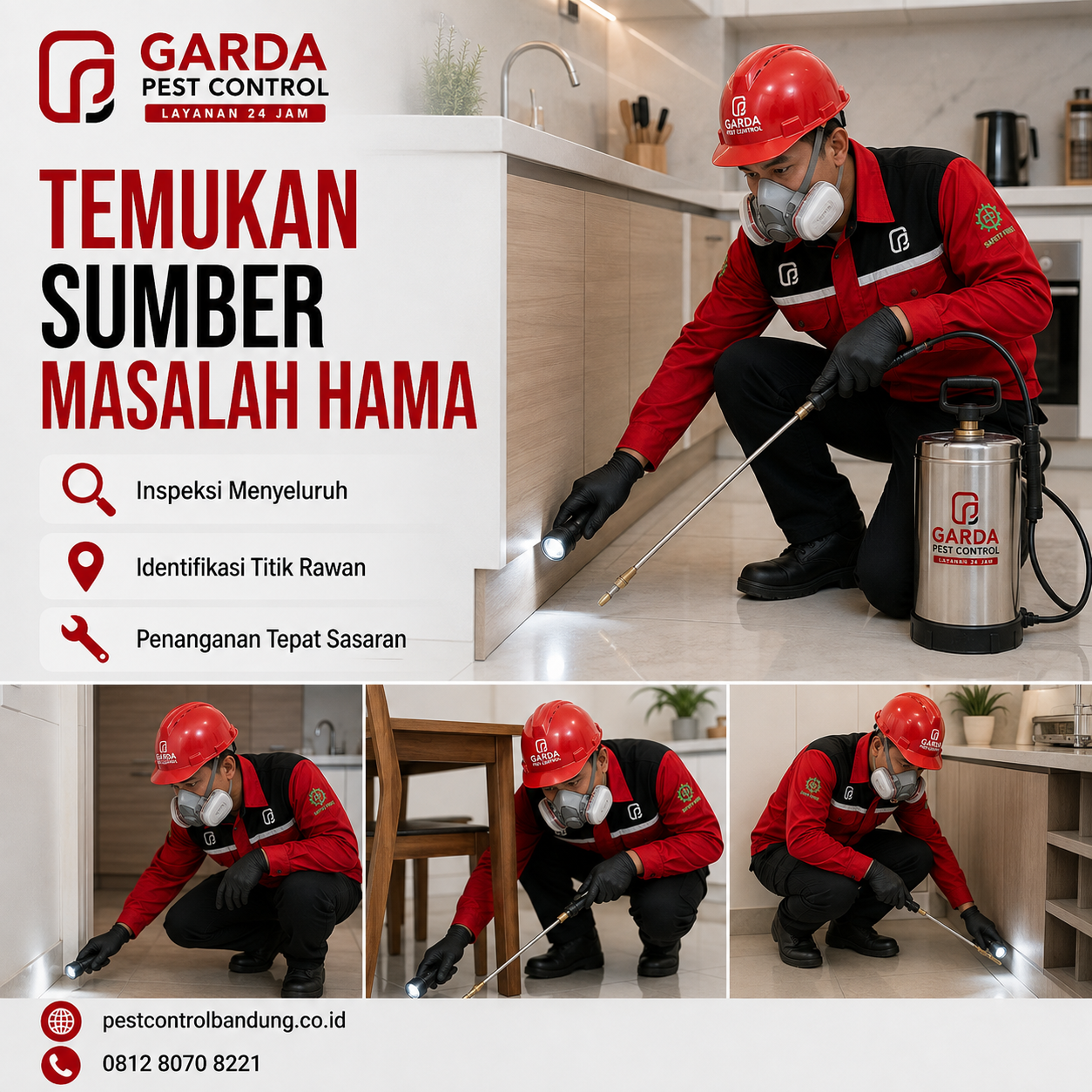 Jasa Pest Control di Bandung Lengkap dan Tarif Terkini