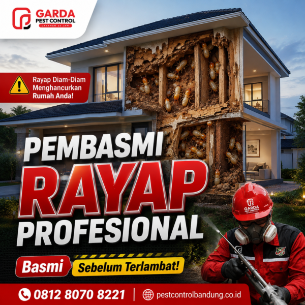 Jasa Anti Rayap Pra Konstruksi Bandung untuk Perlindungan Bangunan Baru