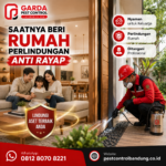 Jasa Anti Rayap Rumah di Bandung Bergaransi dan Terpercaya