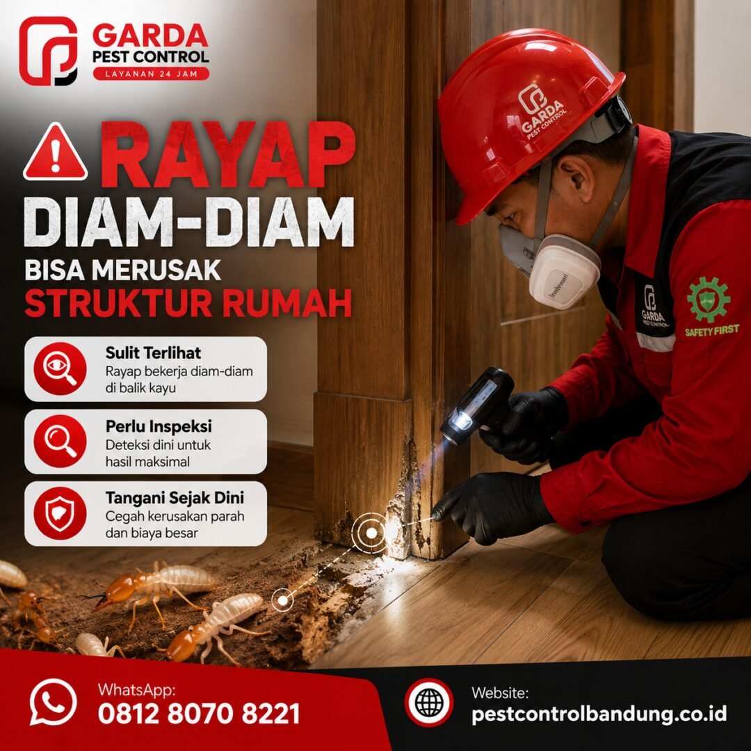 Jasa Anti Rayap Pra Konstruksi untuk Pencegahan Kerusakan Pondasi Bandung