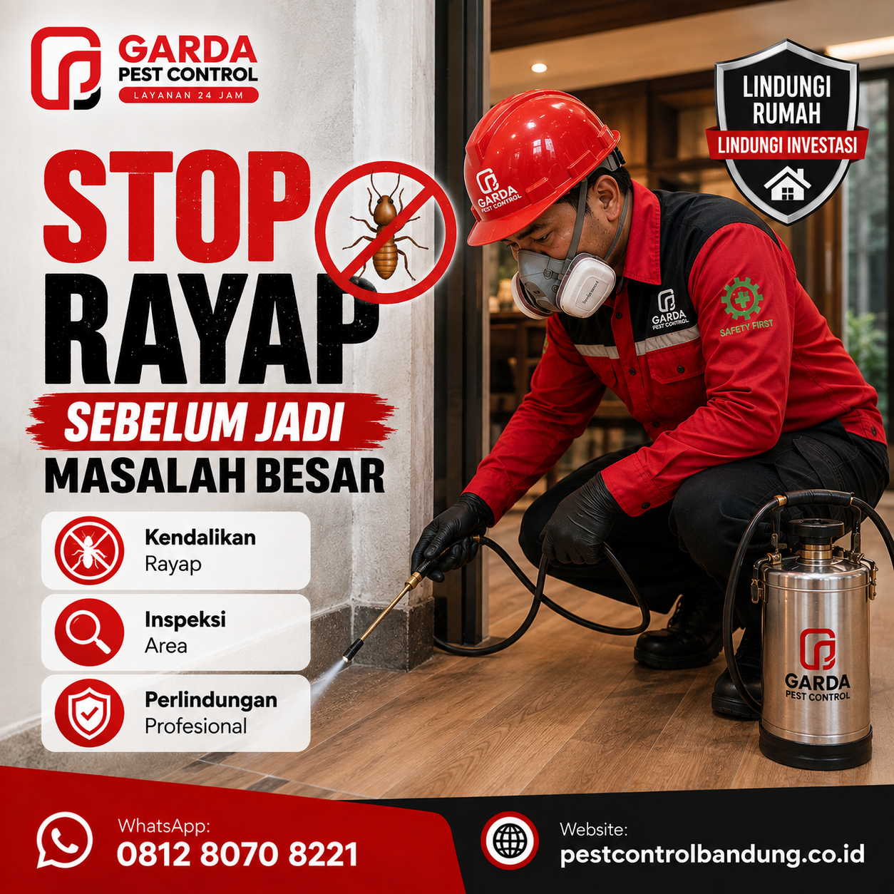 Biaya Suntik Anti Rayap Pasca Konstruksi dan Panduan Lengkapnya