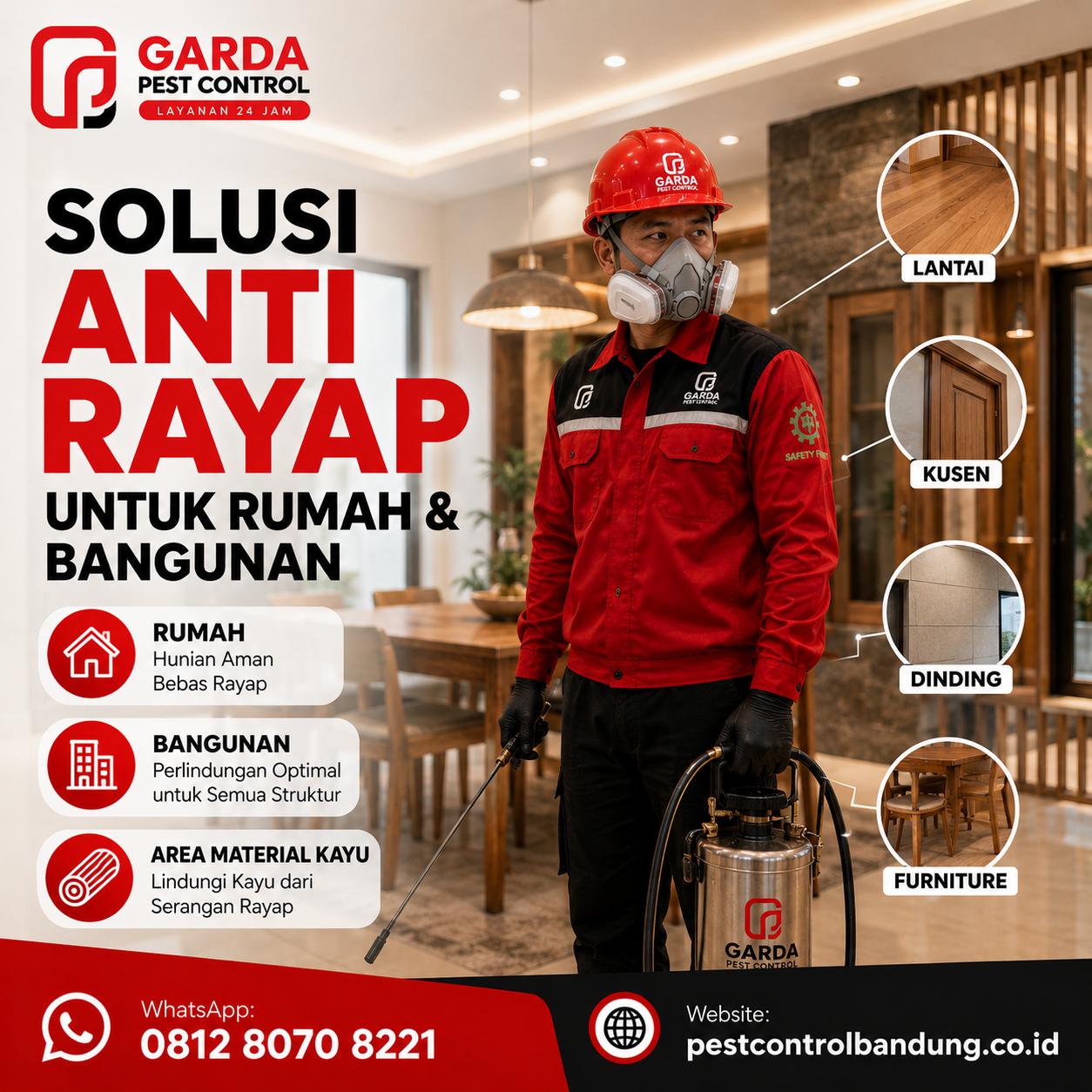 Biaya Jasa Anti Rayap Bandung dan Panduan Tarif Layanan 2026